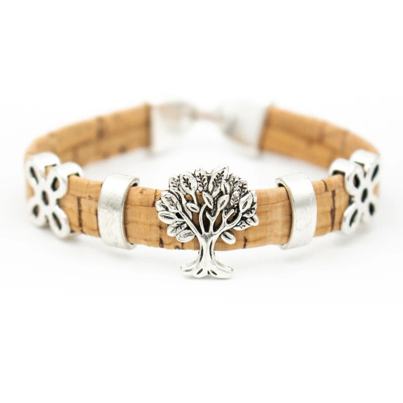 Tree of Life Cork Bracelet